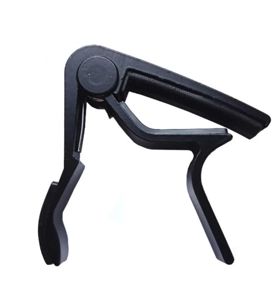 Capotraste preto para violão